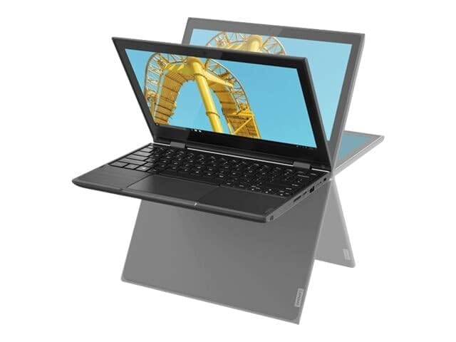 لنوو 300e ویندوز 2nd Gen 81M9007WUS 11.6 اینچ تاچ اسکرین قابل تبدیل 2 در 1 نوت‌بوک - HD - 1366 x 768 - اینتل سلرون N4120 چهارهسته‌ای (4 هسته) 1.10 گیگاهرتز - کل 4 گیگابایت رم - 4 گیگابایت حافظه داخلی - 32