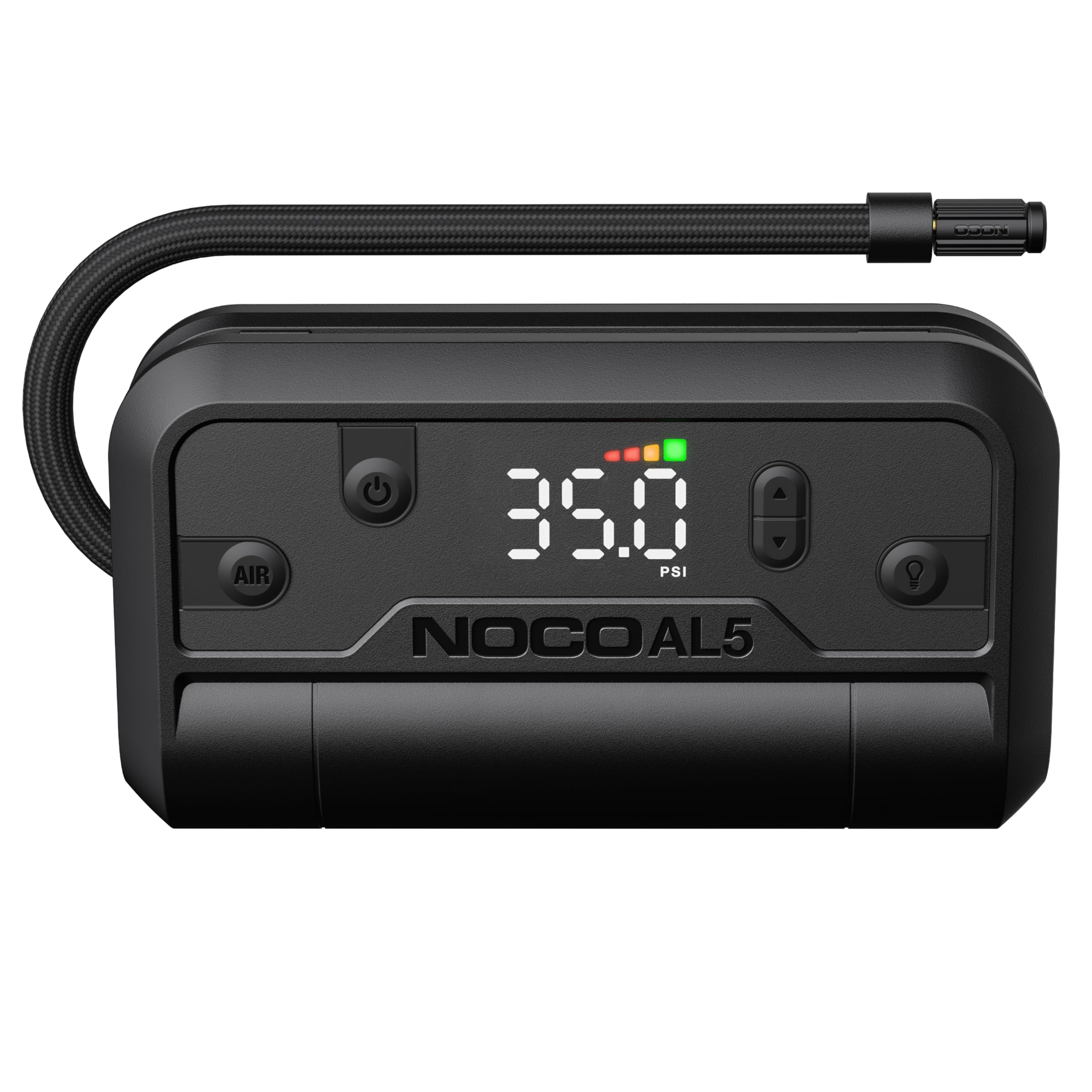 NOCO Air AL5: پمپ هوای باتری 5 آمپر بسیار سریع - فشارسنج دیجیتال + خاموشی خودکار