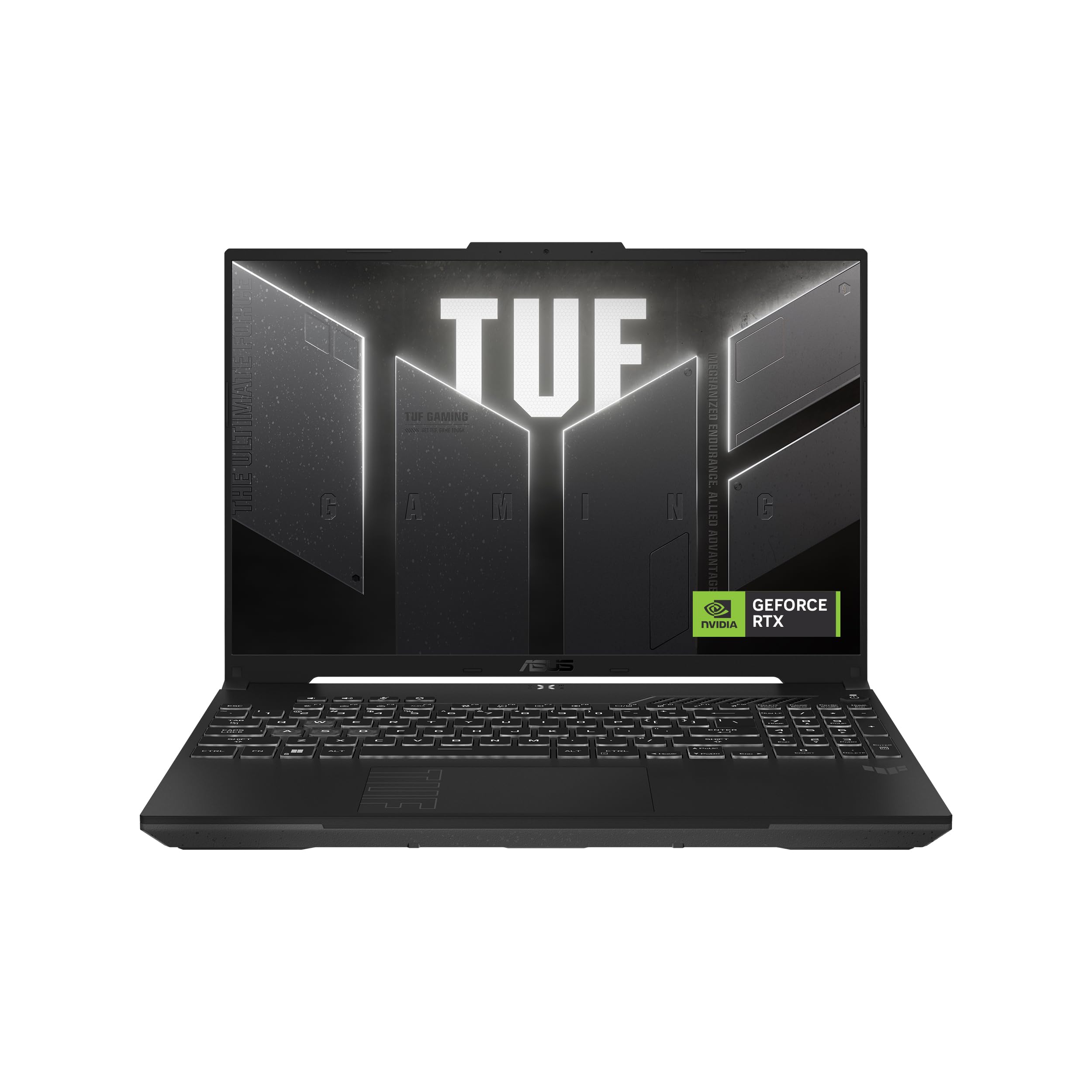 لپ تاپ گیمینگ ASUS TUF F16، Intel Core i5-210H، NVIDIA RTX 3050 با 6GB، 16GB RAM، 512GB SSD، نمایشگر 16.0 اینچی FHD+ با فرکانس 144Hz، ویندوز 11، رنگ خاکستری مکانیکی، [FX607VJ-RL012W]