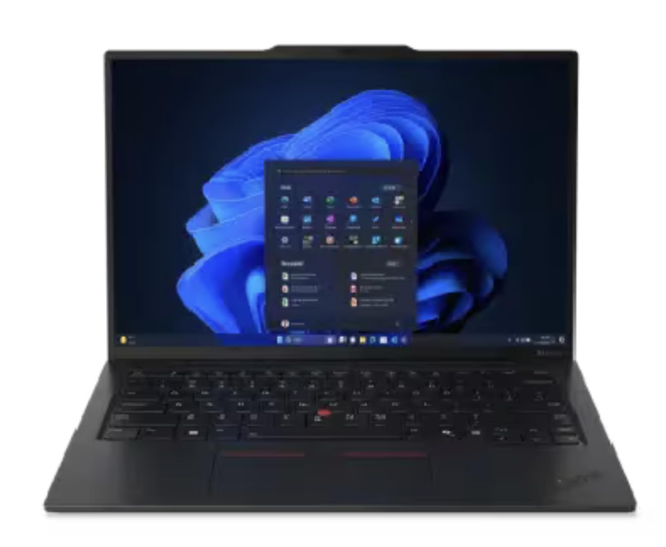 لپ تاپ Lenovo ThinkPad X1 Carbon Gen 13 Aura Edition، Intel Core Ultra 7 265U vPro، 32GB RAM LPDDR5، 1TB SSD NVMe، نمایشگر لمسی WUXGA 14 اینچ، صفحه کلید انگلیسی دارای نور پس زمینه، خواننده اثر انگشت، ویندوز 11 Pro