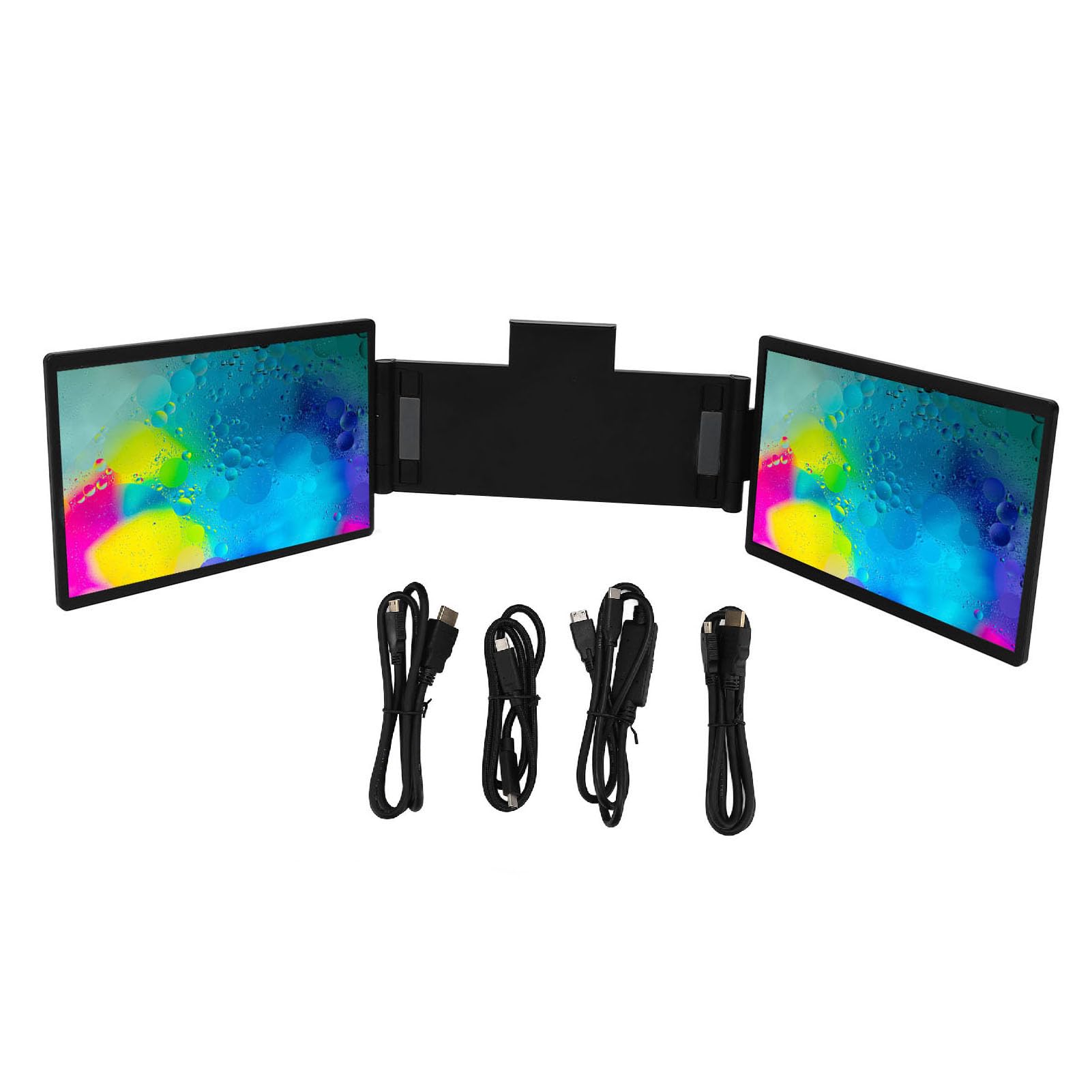 صفحه نمایش Brilluxa Screen Extender، مانیتور IPS FHD 1200P با اندازه 14.1 اینچ برای لپتاپ‌های 13.3 تا 16 اینچ، تقویت‌کننده نمایش تلفن همراه برای ویندوز 10 و 11