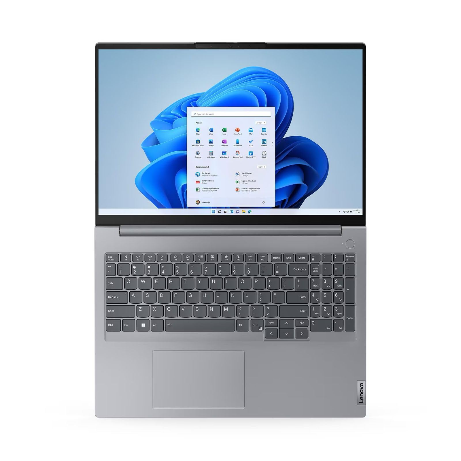 لنوو تینکبوک 16 G6 IRL | صفحه نمایش 16 اینچی WUXGA IPS 120Hz | اینتل کور i7-13700H | 16 گیگابایت رم DDR5 | 512 گیگابایت حافظه داخلی SSD | گرافیک اینتل آیریس Xe | صفحه کلید با نور پس زمینه | وای-فای 6 | ویندوز 11 پرو (ارتقا یافته) رنگ آرکتیک خاکستری