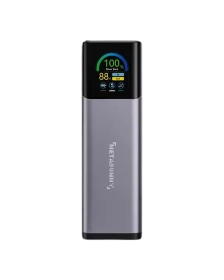 پاور بانک NEXA CORE 27000mAh PD با خروجی 140 وات برای لپ تاپ‌ها و تلفن‌های همراه با کابل‌های داده قابل کشویی