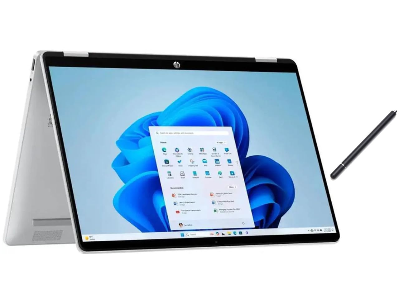 لپ‌تاپ لمسی HP OmniBook 5 Flip 2-in-1 با صفحه نمایش لمسی Full HD+ 14 اینچ | پردازنده اینتل Core i5 120U | گرافیک اینتل | Copilot | وب‌کم | رنگ نقره‌ای | 8GB RAM DDR5 | 512GB حافظه‌ی جامد SSD | ویندوز 11 خانگی | همراه با قلم Stylus (ارتقا یافته)
