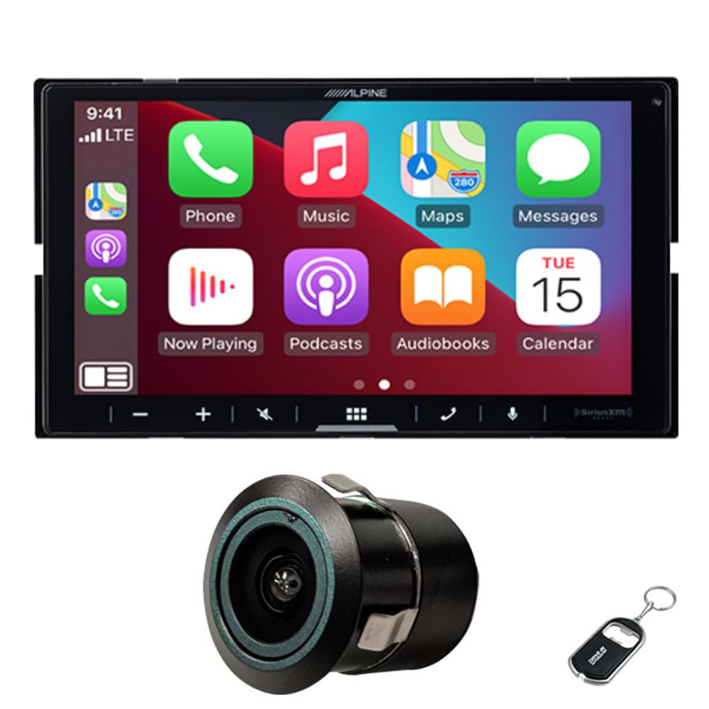 دریافت کننده چندرسانه ای دیجیتال Alpine ILX-W670-S 7 "Double-DIN با دوربین پشتی Backup Bullet	camera