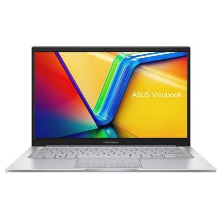 لپ تاپ ایسوس (به‌روزرسانی شده) Vivobook 14 نسل 13 اینتل کور i5-1335U / 8 گیگابایت رم / 512 گیگابایت حافظه جانبی نورهای جامد تا 4.6 گیگاهرتز / گرافیک Intel Iris XE / صفحه 14 اینچی FHD (1920x1080) / دوربین HD / ویندوز 11 هوم / صفحه کلید انگلیسی / نقره‌ای