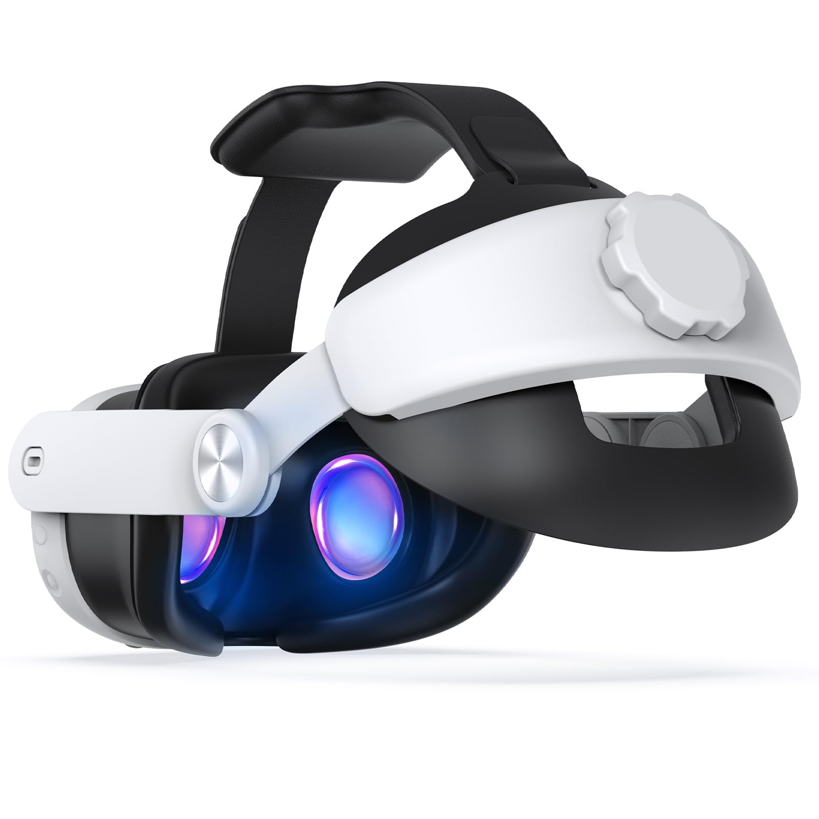نوار سر قابل تنظیم MOTIM برای Meta Quest 3/Quest 3S، لوازم جانبی VR جایگزین برای نوار Elite، راحتی و پشتیبانی ارتقاء یافته، کاهش فشار سر برای جلسات بازی طولانی
