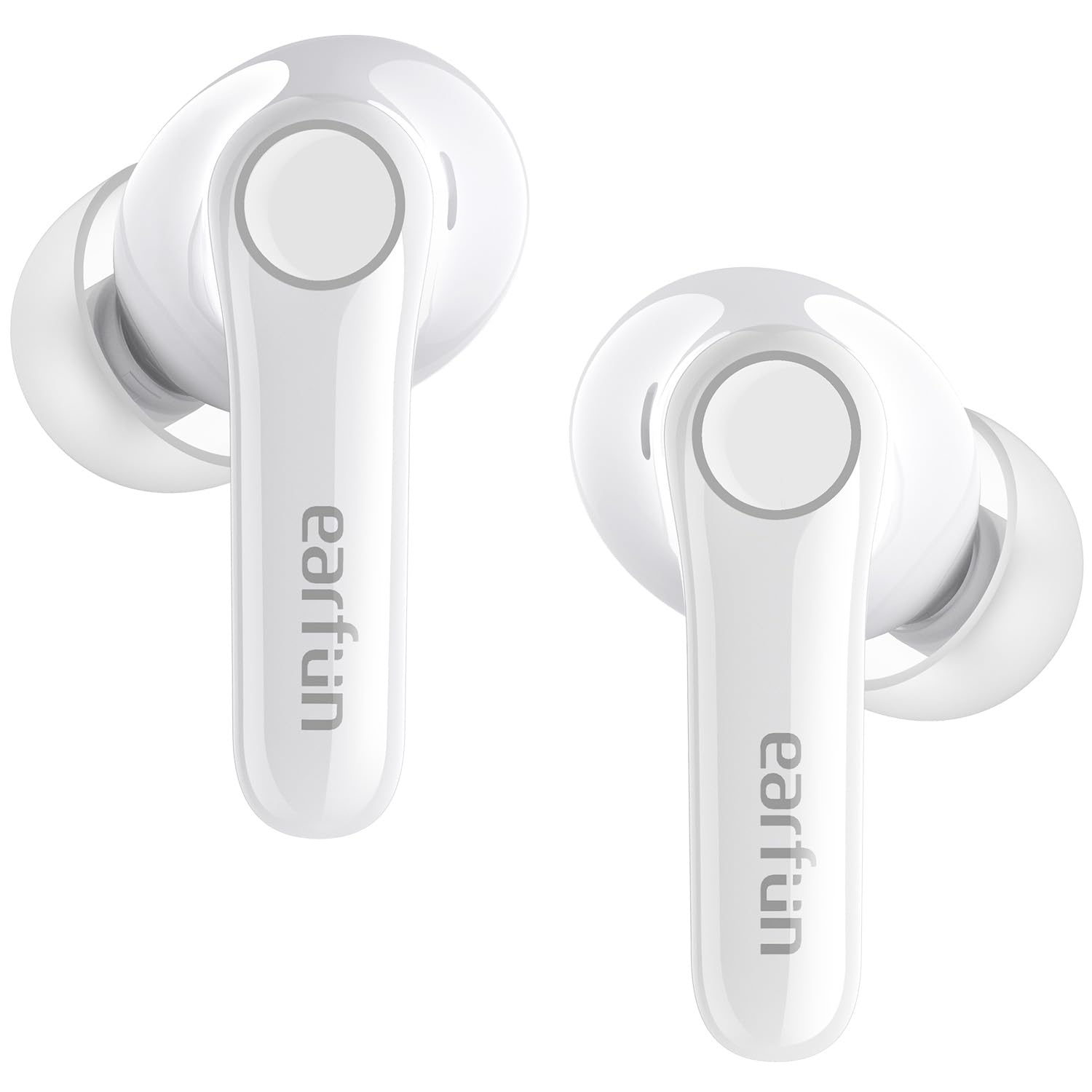 EarFun Air Pro 4 هدفون‌های بی‌سیم داخل گوش با لغو نویز هیبریدی تطبیقی، صدای Qualcomm Snapdragon Sound، aptX Lossless، ۶ میکروفن با هوش مصنوعی CVC 8.0 برای تماس‌ها، LDAC صدای Hi-Res، پخش تا ۵۲ ساعت، بلوتوث ۵٫۴، تشخیص داخل‌گوش، سفید براق