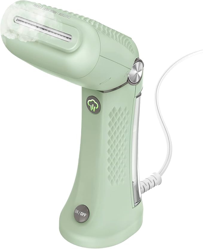 Conair مدل Turbo Extreme Steam Handheld Garment Steamer با مخزن آب 230 میلی لیتر قابل جدا شدن | گرم شدن سریع در 40 ثانیه | بخار قدرتمند برای از بین بردن چروک‌ها - مدل GSC24SDE