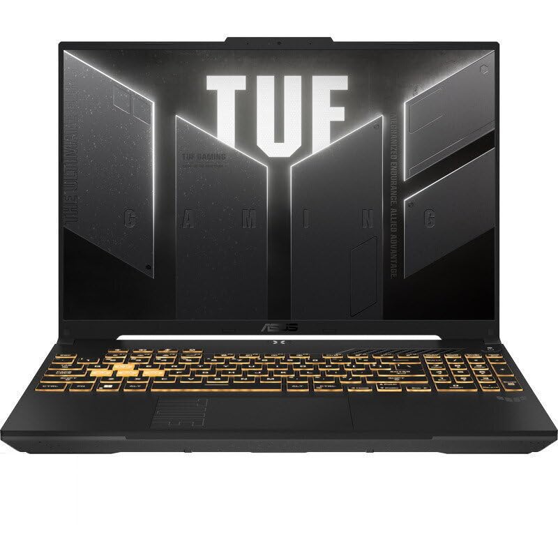 لپ تاپ ASUS TUF Gaming F16، نمایشگر 16 اینچ FHD+ با فرکانس تازه 144Hz، پردازنده اینتل کور i5 210H، 16 گیگابایت رم DDR5، 1 ترابایت حافظه جانبی SSD PCIe 4.0، کارت گرافیک NVIDIA GeForce RTX 4050 با حافظه 6 گیگابایت، صفحه کلید RGB - G-Sync، MUX Switch، رنگ خاکستری Mecha