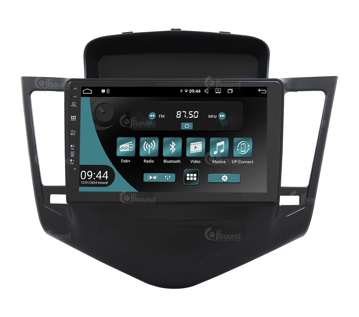 رادیو اختصاصی JF-039CJ-UP سازگار با خودروهای Citroen Jumpy نسل سوم از سال 2016 | CarPlay و اندروید کار | GPS | DAB+ | 9 اینچ HD | ساخت ایتالیا