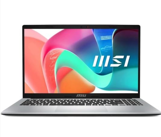 MSI Modern 15 (نسخه ارتقا یافته) (9S7-15S122-449) - Intel Core i5-11334U | RAM 16GB | SSD 512GB | صفحه نمایش 15.6 اینچ FHD IPS | گرافیک Iris Xe | Windows 11 Pro | صفحه کلید با نور پس زمینه | رنگ نقره‌ای