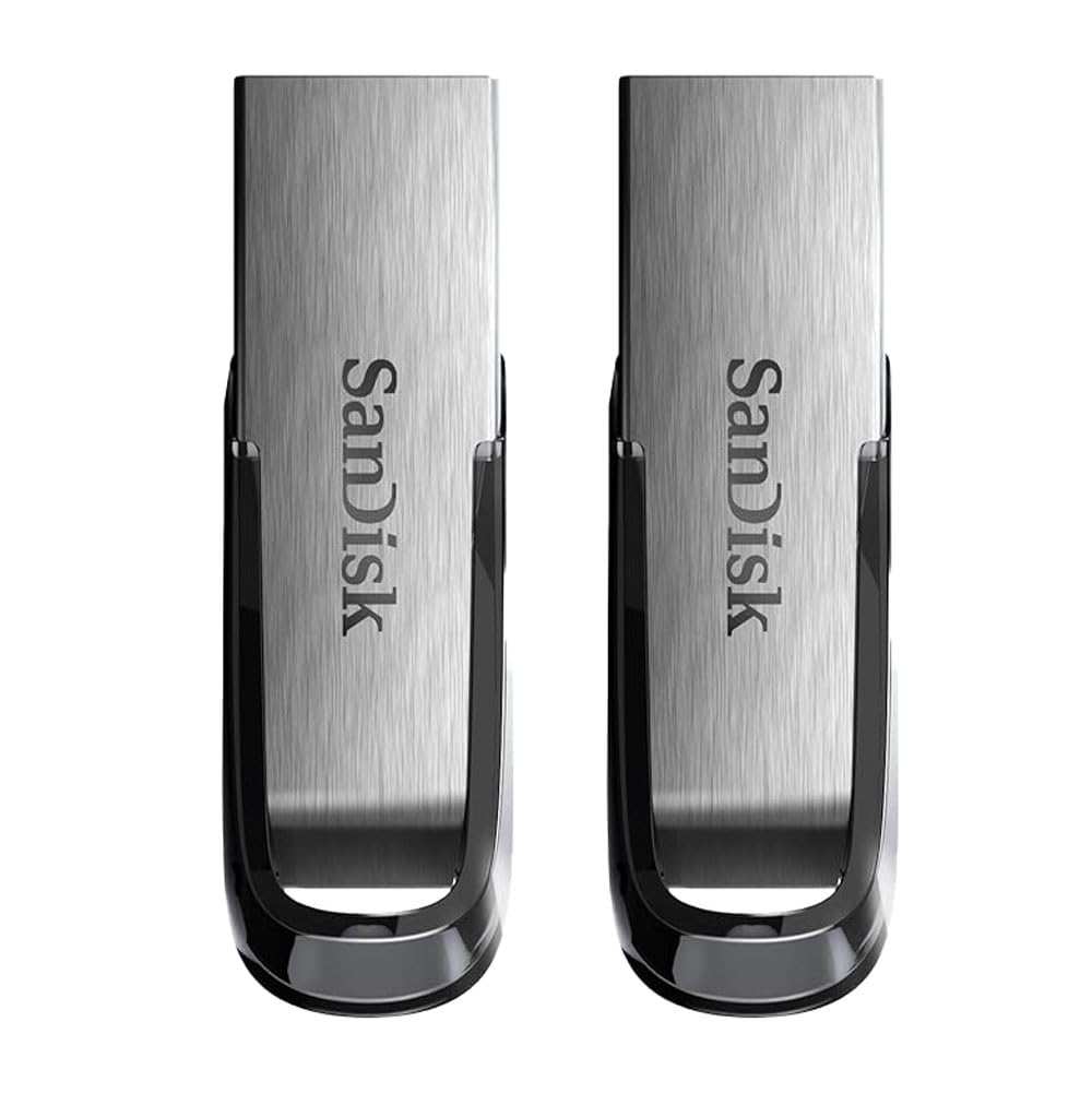 درایو پن USB 3.0 Sandisk Ultra Flair 128GB، مدل SDCZ73-128G-G46 / سرعت تا 150 مگابایت - بسته 2 عدد