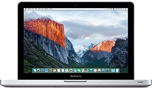 2012 مک-بوک پرو A1278 با صفحه نمایش 13.3 اینچی FHD، 4 گیگابایت رم، 500 گیگابایت هارد دیسک، 2.4 گیگاهرتز هسته i5، نقره‌ای با آداپتور شارژر، (تجدید نظر شده)، عربی/انگلیسی