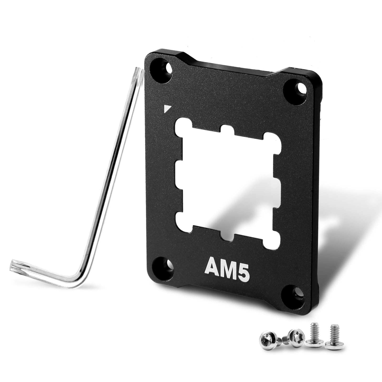 قاب تماس Paoeyrb Am5، براکت Am5 با گوه‌بند کوچک، محافظت از مؤلفه‌ها و قاب تعمیری ضد خمیدگی، براکت CPU Am5 برای پردازنده AMD Ryzen 7000G 8000G 9000G CPU