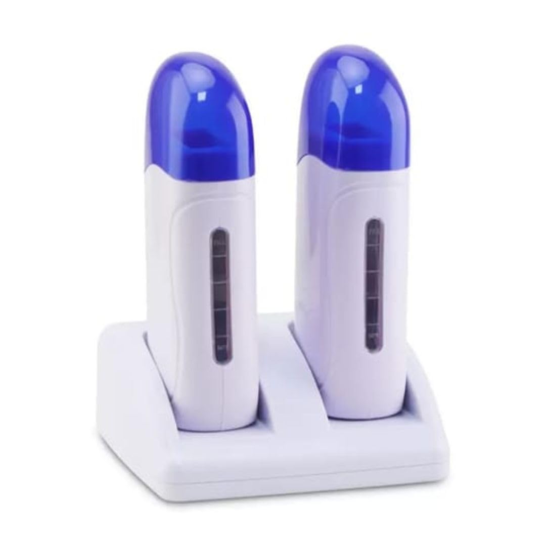 SD Electric Wax Heater، رولون واکس گرم کننده، دستگاه واکس، برای بازو، پا، بغل و بیکینی، رول ان واکس گرم کننده برای از بین بردن موهای زائد دوتایی