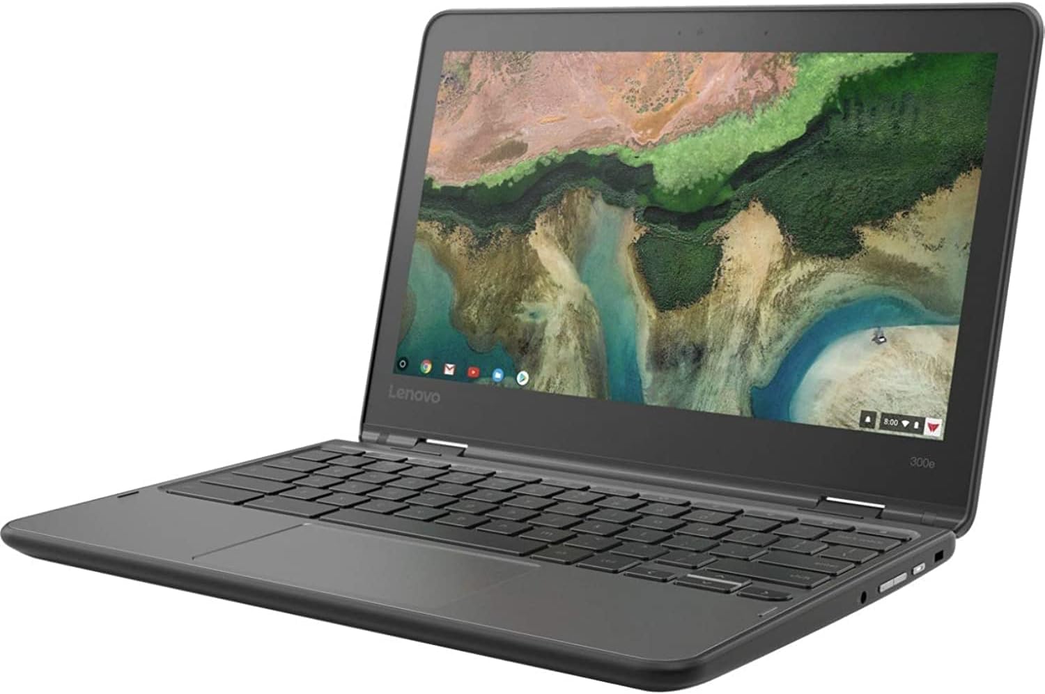 نمایشگر لمسی ال سی دی Chromebook Touchscreen Gen 2nd 300e 11.6 اینچی Lenovo - مدل 81H00000US Chrome OS MediaTek M8173C 2.1GHz چهار هسته ای 4GB LPDDR3 32GB فلش حافظه (تجدیدنظرشده)