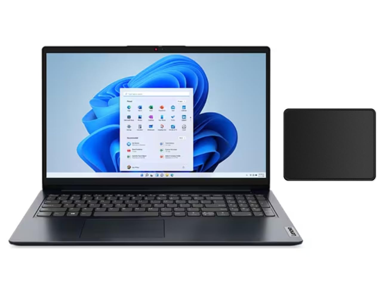 لپ تاپ لنوو ایدیاپد 1 آی 15.6 اینچ صفحه نمایش لمسی Full HD |اینتل کور آی 5-1334U|گرافیک اینتل Iris Xe|وای فای|آبی|کوپایلت| 16GB رم | 512GB اس اس دی |ویندوز ۱۱ هوم |باندل با پد موس