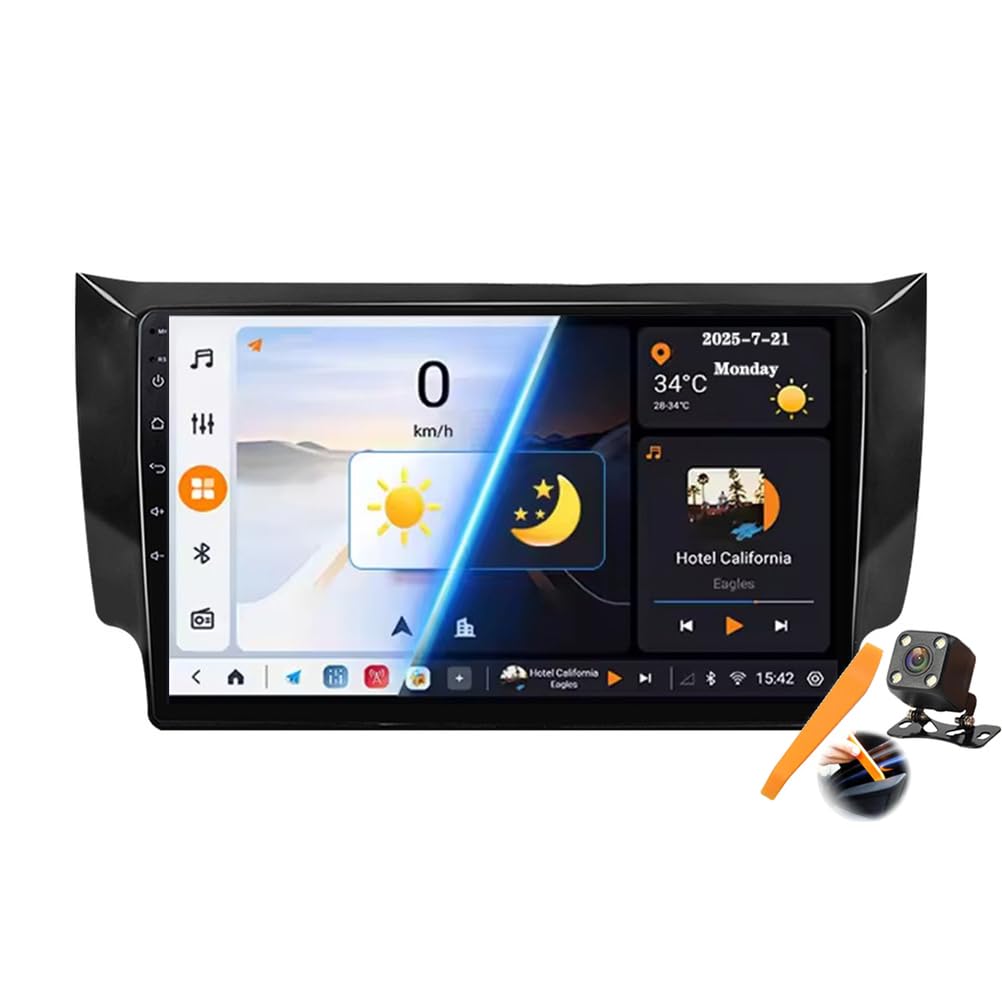 رادیو اندروید ۱۵.۰ اتومبیل ی700 اِس، مناسب برای سنترا 2013-2018 با قابلیت ناوبری GPS، صفحه لمسی 10 اینچی، پخش ویدئو چندرسانه‌ای DVD، پخش‌کننده FM BT با پشتیبانی از Carplay، WiFi 4G و 5G، DSP و SWC