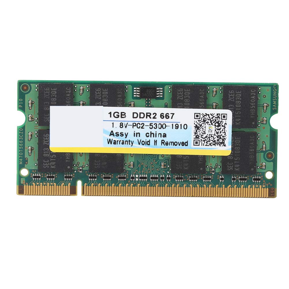 ماژول حافظه RAM DDR2 667MHz PC2-5300 1GB XUMIUZIY برای لپتاپ سازگار با مادربورد دسکتاپ