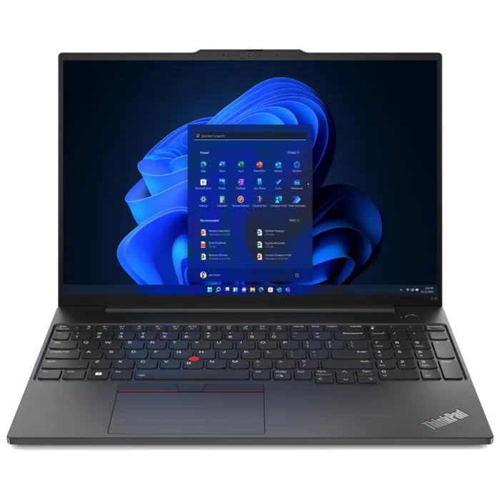 لنوو تینک‌پد ای ۱۴ نسل ۵ (21JKS1TJ00) i5-13420H-4.6GHz، ۱۶GB، ۱TB حافظه جامد، ۱۴.۰ اینچ ویدشگا IPS، دوربین، اثر انگشت، بلوتوث، وای‌فای، ویندوز ۱۱، گرافیک یو-اچ-دی اینتل، مشکی، ۱ سال گارانتی (ارتقاء یافته)