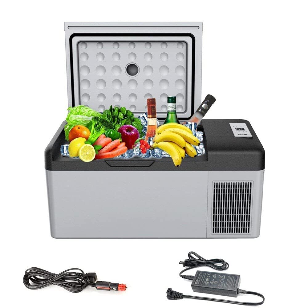 یخچال کوچک TTGLRT Mini Fridge یخچال قابل حمل کمپرسور یخچال خودرو DC 24 ولت یخچال خودرو AC یخچال منزل