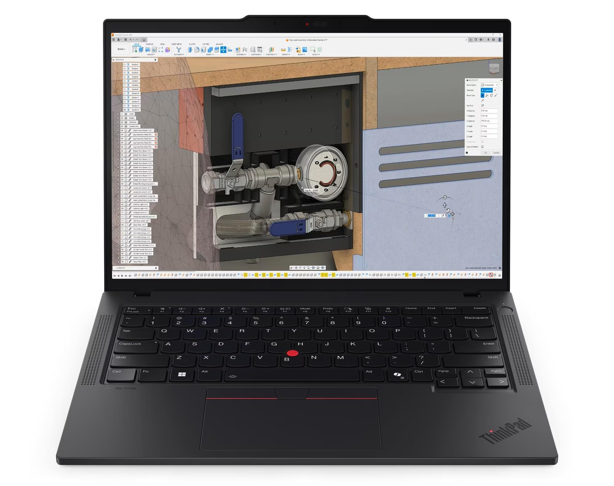 لپتاپ Lenovo ThinkPad P14s Gen 6 با پردازنده AMD Ryzen AI 9 HX PRO 370 و Copilot +، نمایشگر 14 اینچی WUXGA با 100٪ پوشش sRGB و 500 نیت بدون لمس، با حافظه DDR5-5600MT 96 گیگابایت، 2 ترابایت SSD، Wi-Fi 7 و Win 11 Pro