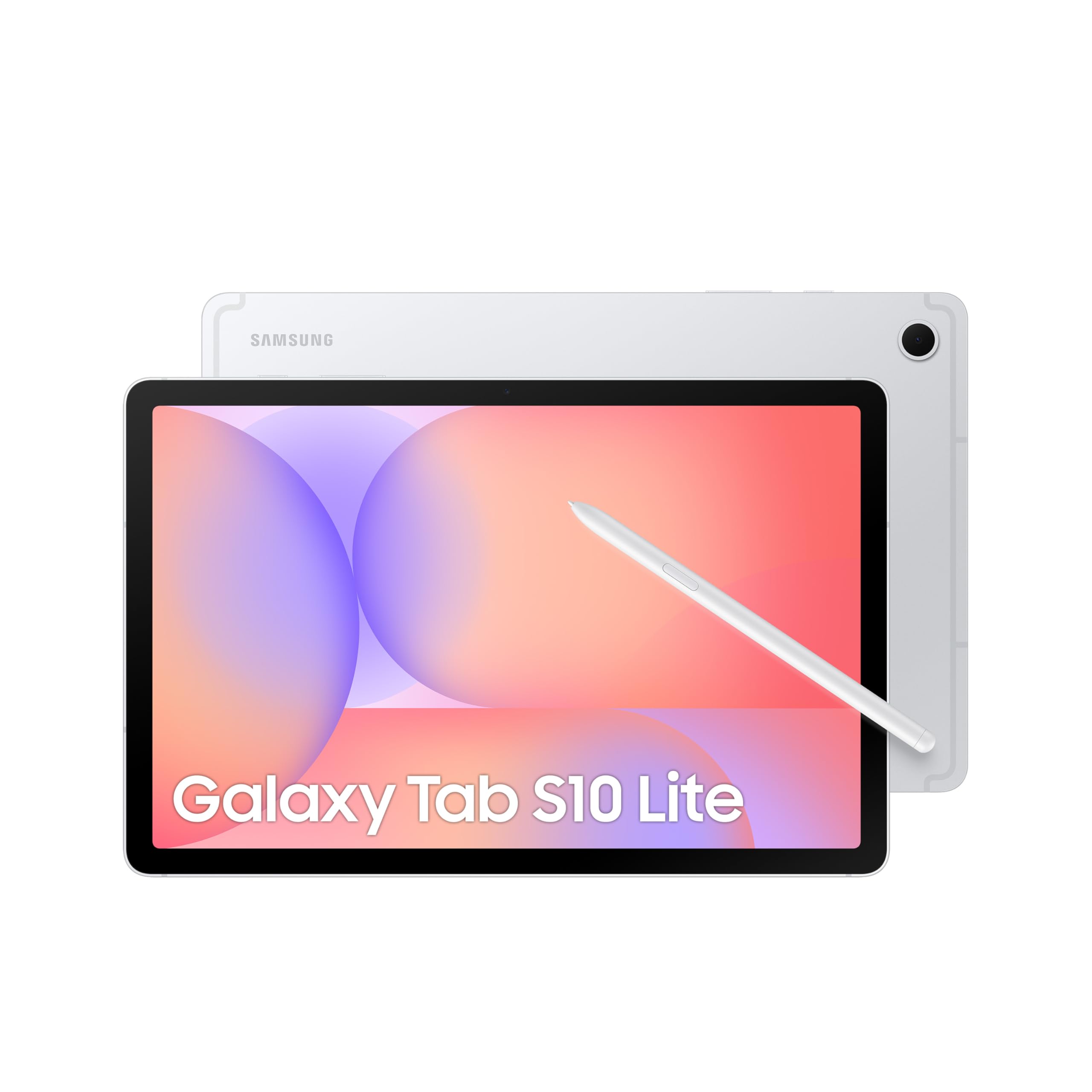 Samsung Galaxy Tab S10 Lite، تبلت اندروید WiFi، نقره ای، 6GB RAM، 128GB فضای ذخیره‌سازی، صفحه نمایش 10.9 اینچی 90Hz، عمر باطری طولانی (نسخه امارات) نقره ای 128GB WiFi