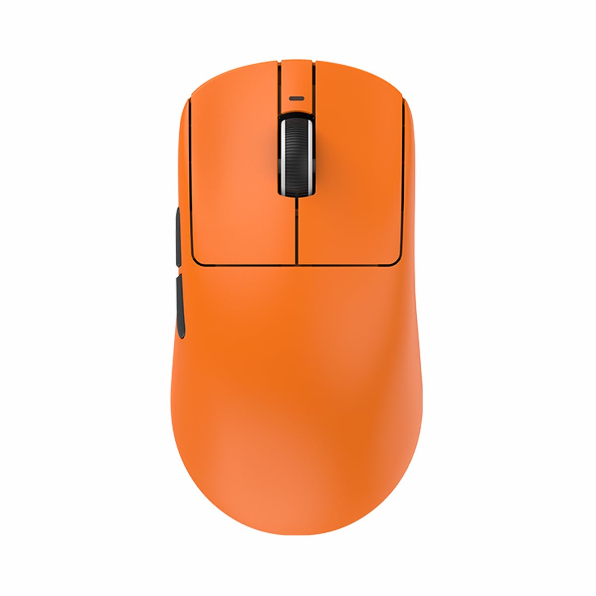 موشواره بازی بی‌سیم ATK VXE Dragonfly R1 Pro Max، سبک با وزن ۵۴ گرم، حسگر PAW3395، دقت قابل تنظیم DPI، نرخ بررسی ۴k، عمر باتری ۱۵۰ ساعت، دو حالت بی‌سیم ۲.۴G/سیمی نارنجی‌گرم R1 Pro Max