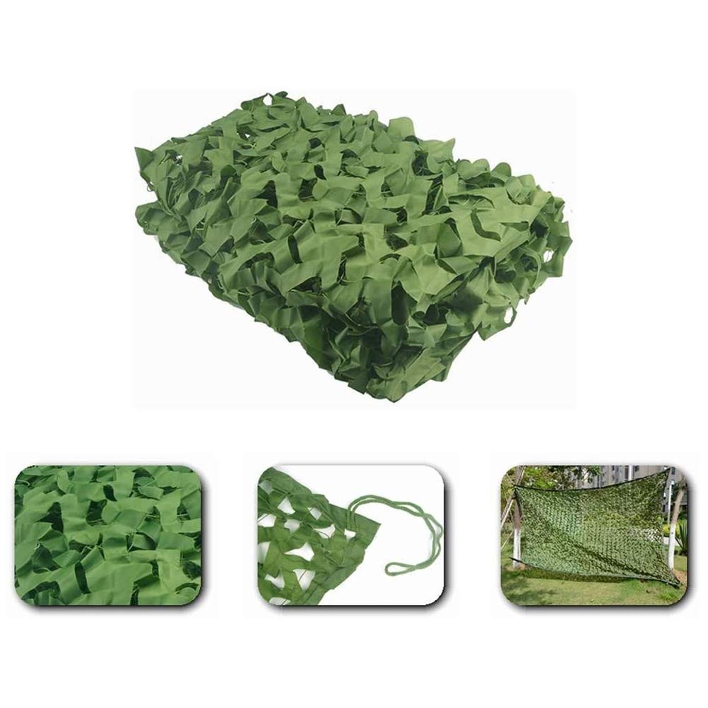 شبکه‌ی تزیین باغ GPERSGU شبکه‌ی ورودی Camo اسپنبدار 3 متر در 4 متر شبکه‌ی تجمع برای شکار و کمپینگ مخفی سازی محل تزیین طرح 3x3 متر (6 * 6 متر) 6 * 6 متر