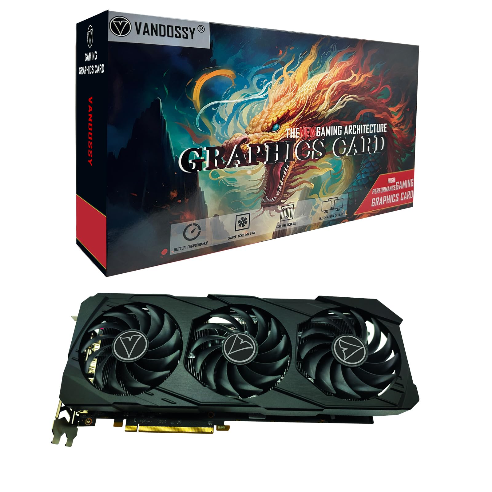 کارت گرافیک Radeon RX 5700 XT، حافظه 8 گیگابایت GDDR6، معماری 256 بیت RDNA، فرکانس پایه/انسجام 1755/1905 مگاهرتز، DirectX 12، HDMI، DP، PCIe 4.0، کارت ویدیو بازی 2K برای بازی‌های اداری (RX 5700 XT - سه پروانه پرنده)