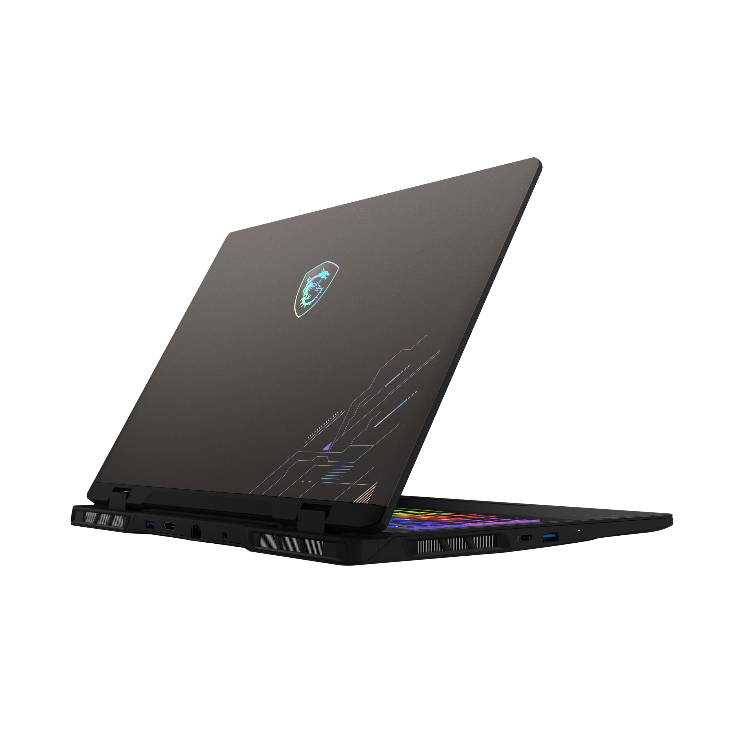 MSI Crosshair A16 HX D8WFKG - 16" QHD+ 240Hz، AMD Ryzen 9 8940HX، NVIDIA RTX 5060 8GB، 16GB DDR5، 1TB SSD، Win11 [9S7-15PL21-085]