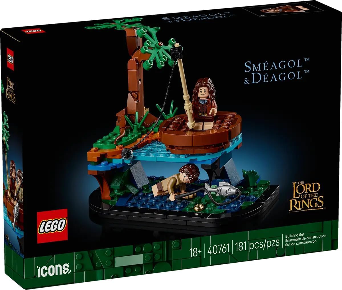 آیکون‌های LEGO ارباب حلقه‌ها: اسمیگول و دیگول (40761)
