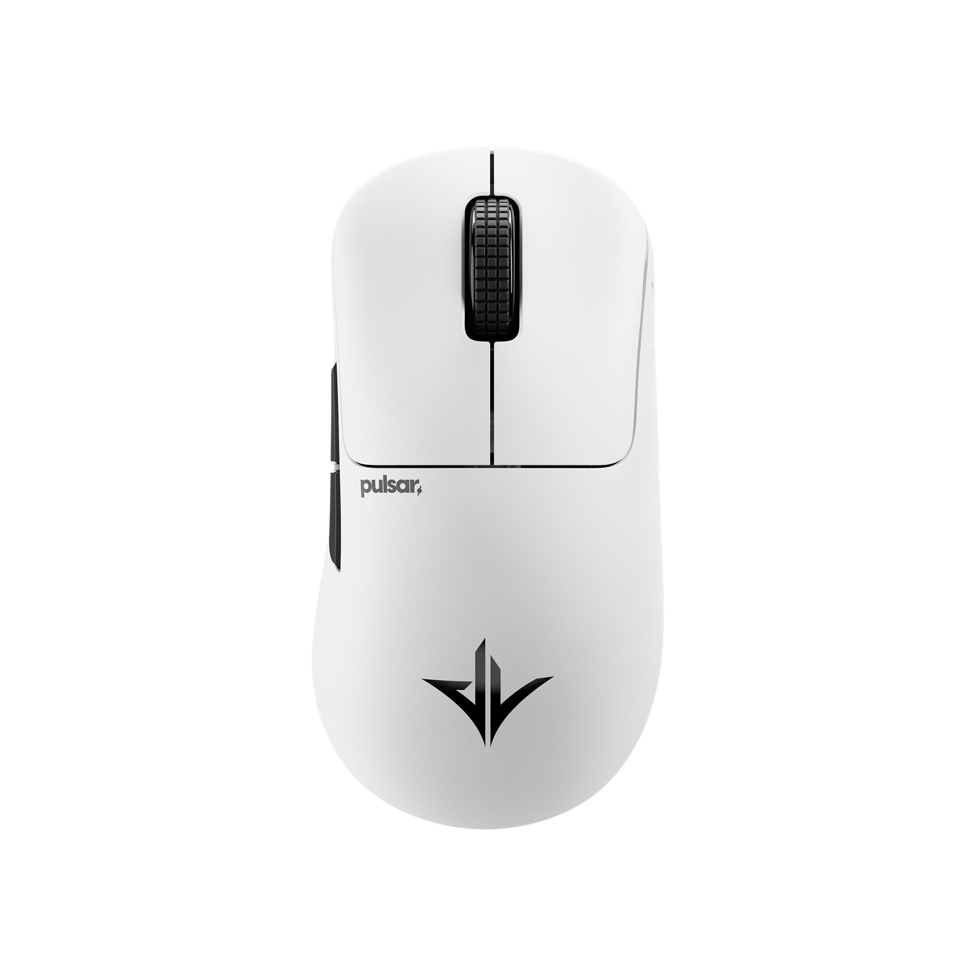 موشواره بازی بی‌سیم Pulsar Pro Series JV-X از مجموعه Pulsar Gaming Gears، با وزن 1.98 اونس (56 گرم)، سوییچ نوری، 32000 دی‌پی‌آی، 750 اینچ بر ثانیه، سنسور XS-1، سازگار با 8K (متوسط، سفید) Medium Pro Series JV-X سفید