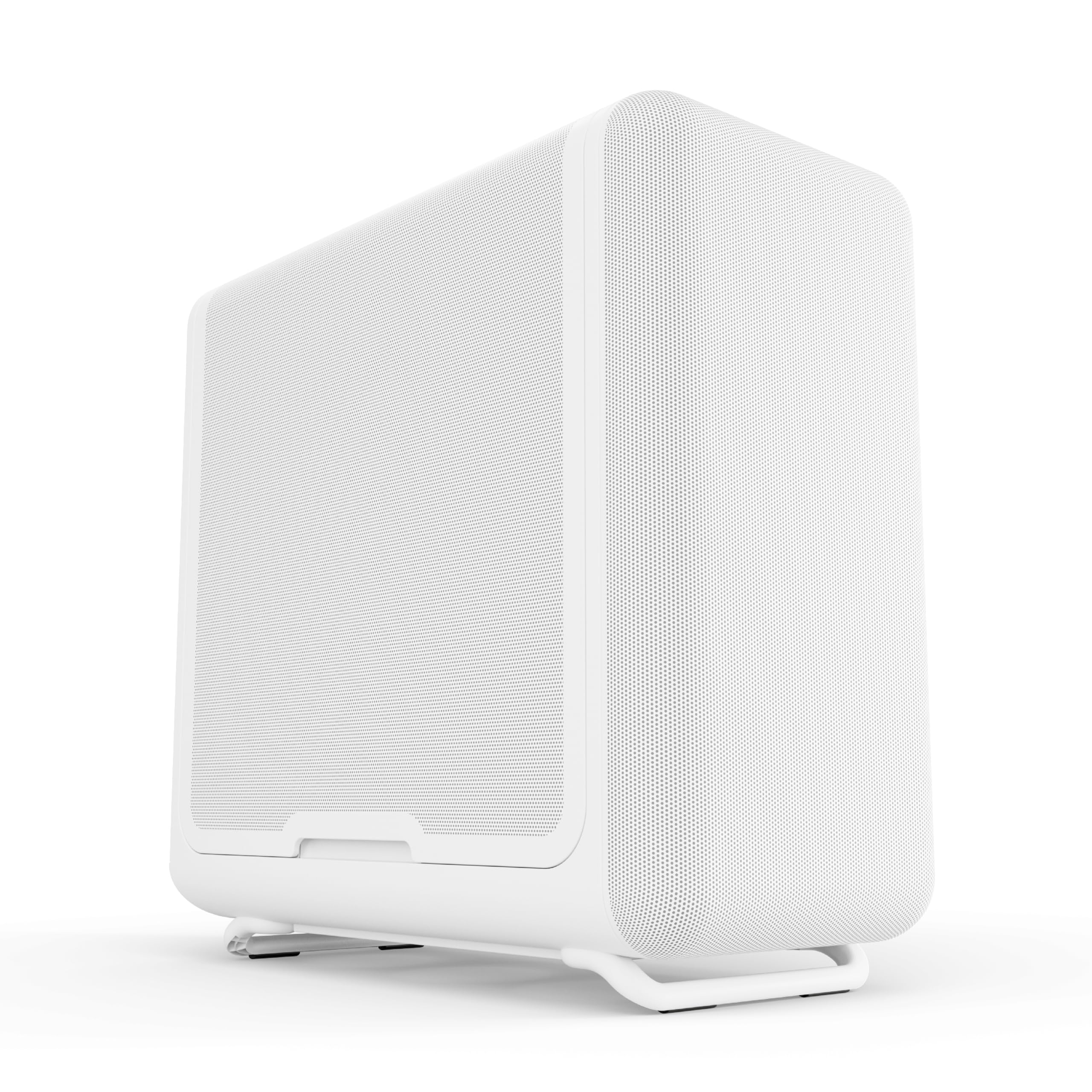 کیس بازی کامپیوتر حرفه‌ای مدرن ATX Hyte X50 Air - نسل جدید - رنگ سفید برفی Snow White X50 Air