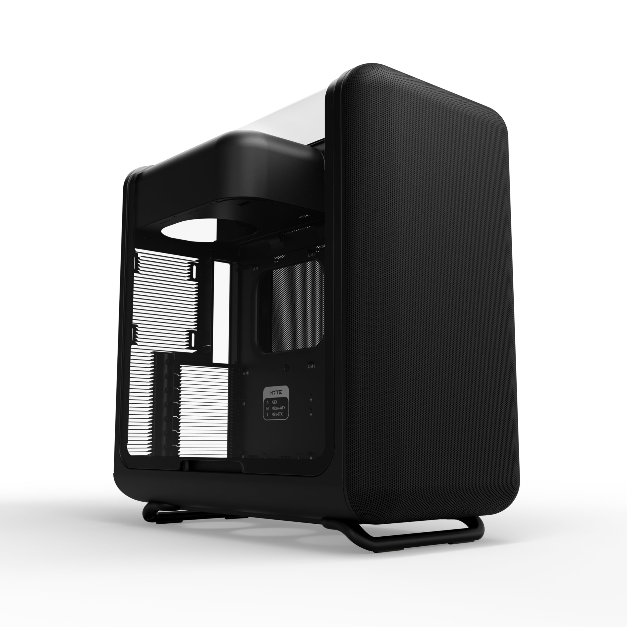پوشه بازی کامپیوتری ATX Mid-Tower با عملکرد مدرن Hyte X50 - سیاه مات