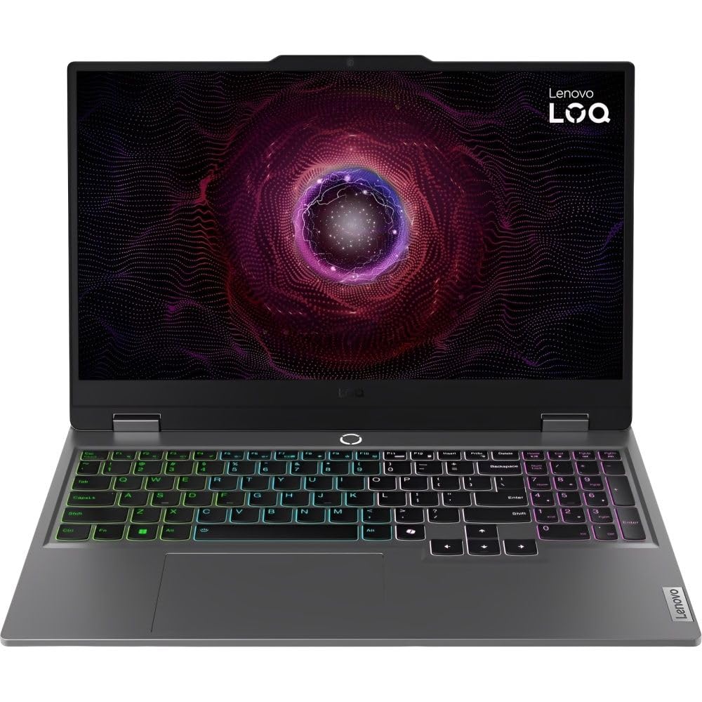 لنوو - لپ تاپ بازی Full HD LOQ 15.6 اینچ - AMD Ryzen 5 7235HS - حافظه 16GB - 1TB حافظه‌جامه SSD - NVIDIA GeForce RTX 4050 6GB - ویندوز 11 - رنگ خاکستری لونا (گارانتی یک ساله ایالات متحده) ارتقاء