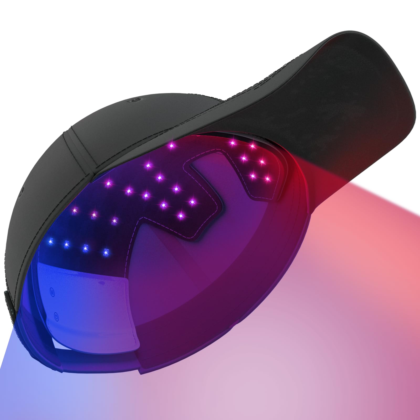 کلاه رشد موی قرمز iKeener Red Light برخورد با ریزش مو، کلاه لیزری قابل شارژ با 3 طول موج قابل جابجایی، ترویج رشد مو و پیشگیری از ریزش مو برای آقایان و خانم‌ها