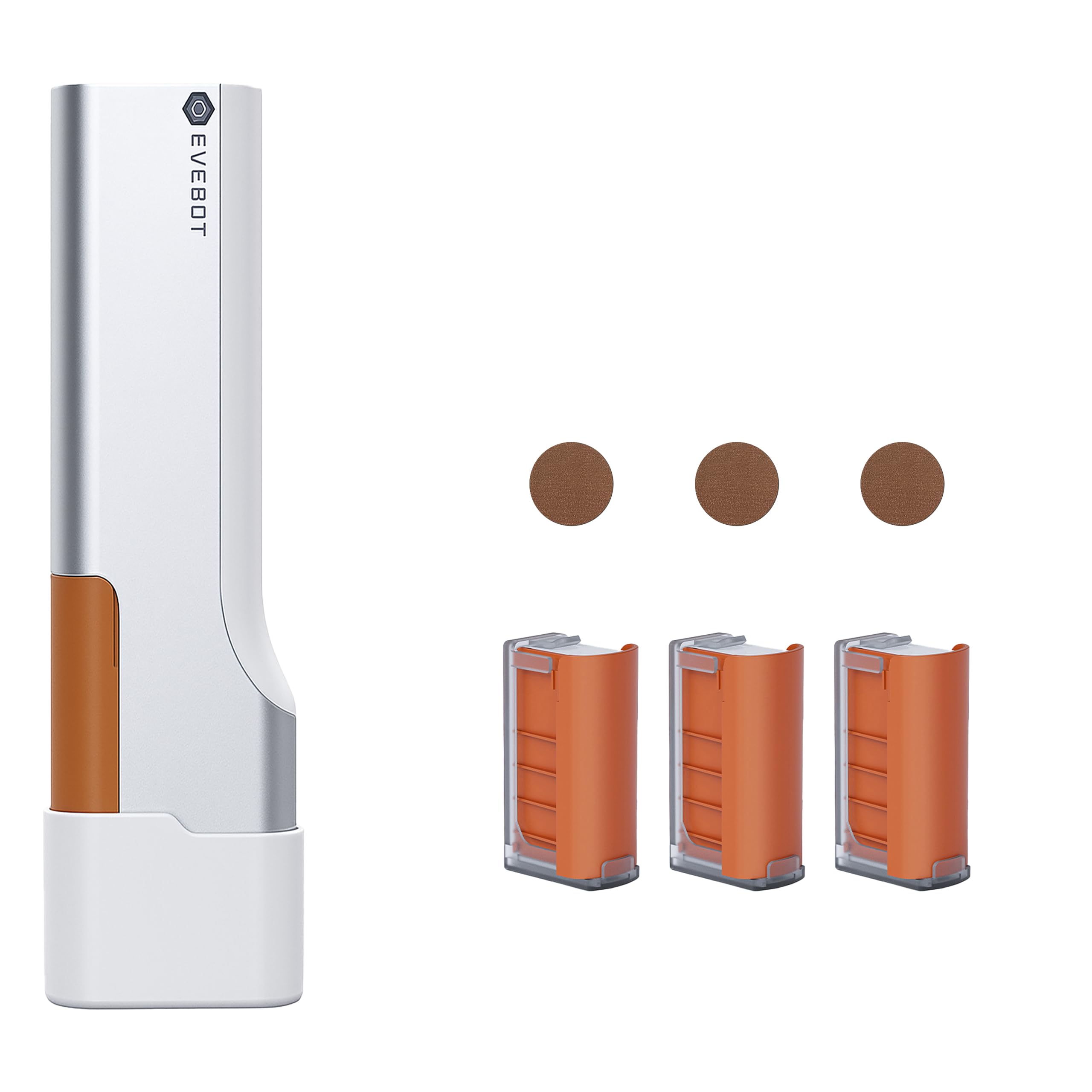 همه نیاز دارد UAE،  EVEBOT PrintPen،  چاپگر تاتو،  غذا،  شیء،  چاپگر کیک،  جوهر قابل خوردن،  استاندارد سیاه،  مطلوب برای پوست، Android/iOS (جوهر های قابل خوردن (3 جوهر قهوه ای))
