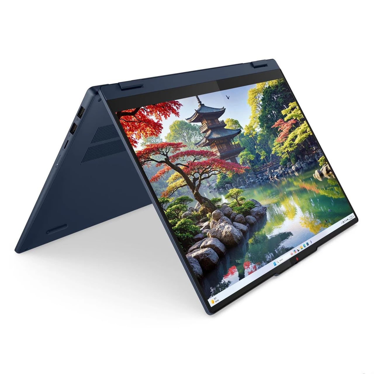 لنوو آیدیاپد 5 نسل دوم 16IAL10 (2025) - اینتل کور آلترا 7 255U 16 اینچ واکسگا X360 صفحه نمایش لمسی 1 ترابایت حافظه جامد 16 گیگابایت رم LPDDR5x گرافیک یکپارچه اینتل ویندوز 11 خانه صفحه کلید انگلیسی آبی کیبورد کیبورد کیبورد - 83KS0012US