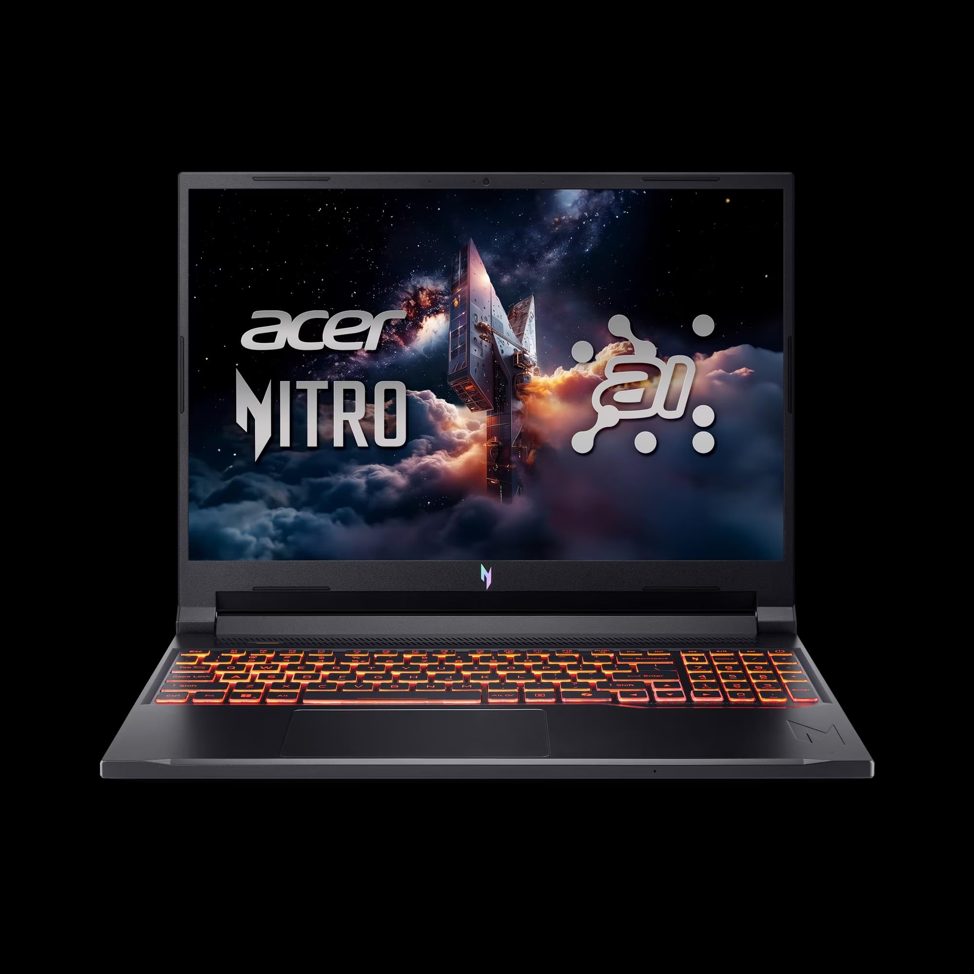 acer Nitro V 16 AI WUXGA (1920 x 1200) IPS 180Hz Gaming Laptop AI PC, AMD Ryzen 5 240 Processor, NVIDIA GeForce RTX 5050 8GB GDDR7 VRAM, 16GB RAM, 512GB SSD, (16", R5, RTX5050)