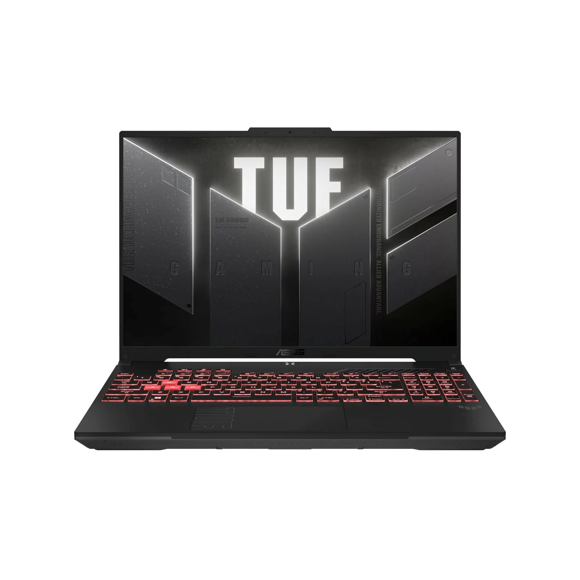 لپ تاپ ASUS TUF Gaming A16: AMD Ryzen 7 7445HS، صفحه نمایش 16 اینچ Full HD+ 145Hz، NVIDIA GeForce RTX 4050، 16GB DDR5 RAM، 512GB SSD، صفحه کلید با پس زمینه نورانی، ویندوز 11