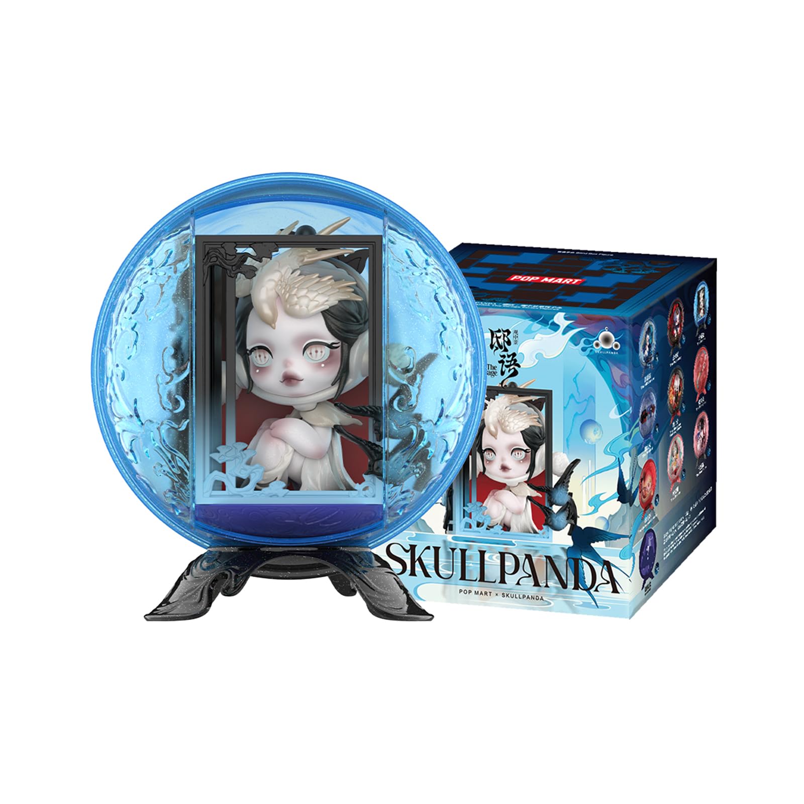POP MART SKULLPANDA سری میراژ انجمن اسرارآمیز اشکال‌های کرتونی، جعبه کور محصول ۱ عدد سری میراژ ۱