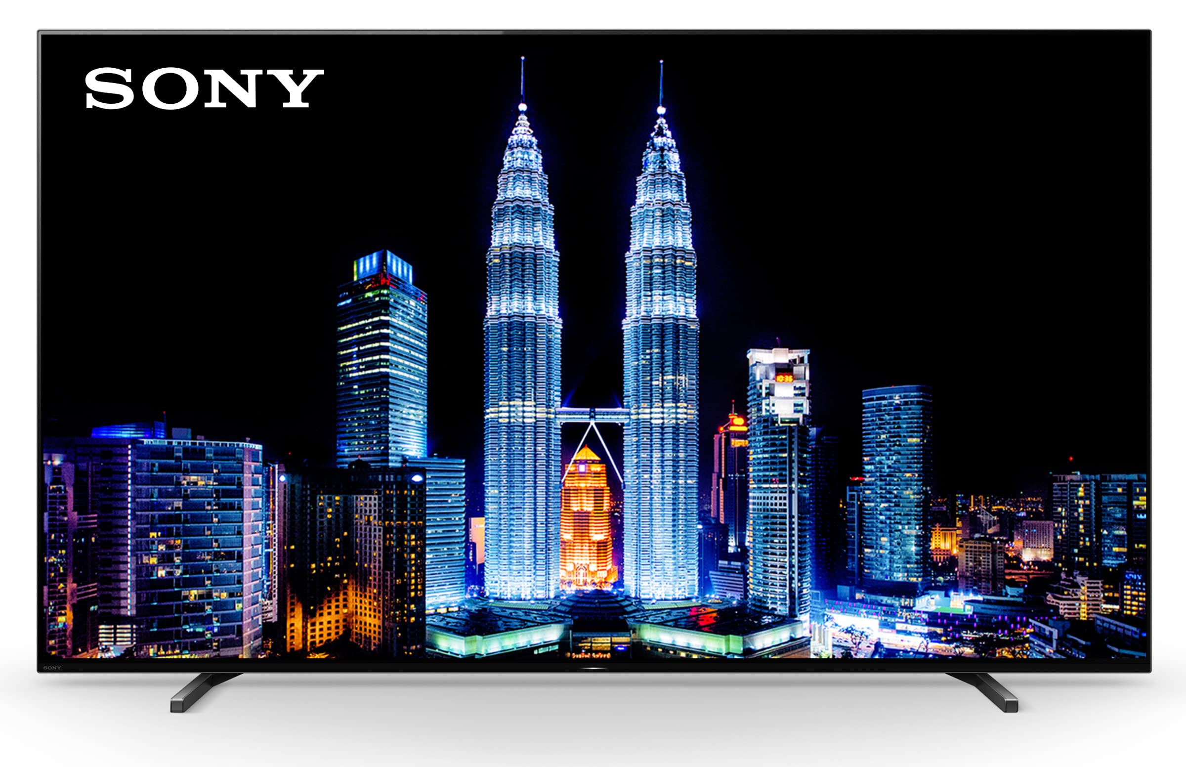 تلویزیون اولترا اچ‌دی OLED با سایز 77 اینچ از برند سونی BRAVIA با قابلیت HDR، Bravia Core™، XR OLED، کنتراست HDMI 2.1، Google TV - مدل XR-77A80J (نسخه بین‌المللی) (تجدیدنظرشده)، تک‌قطور