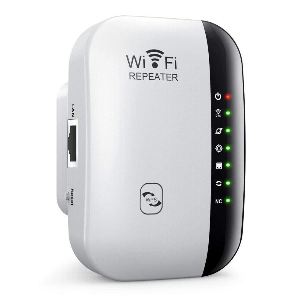 ترجمه: 
تقویت‌کننده WiFi - سرعت بالا ۳۰۰ مگابیت بر ثانیه - پوشش ۵۰۰۰ متر مربع - پشتیبانی از ۵۲ دستگاه - پورت اترنت دوگانه - اتصال امن در منزل یا دفتر کار