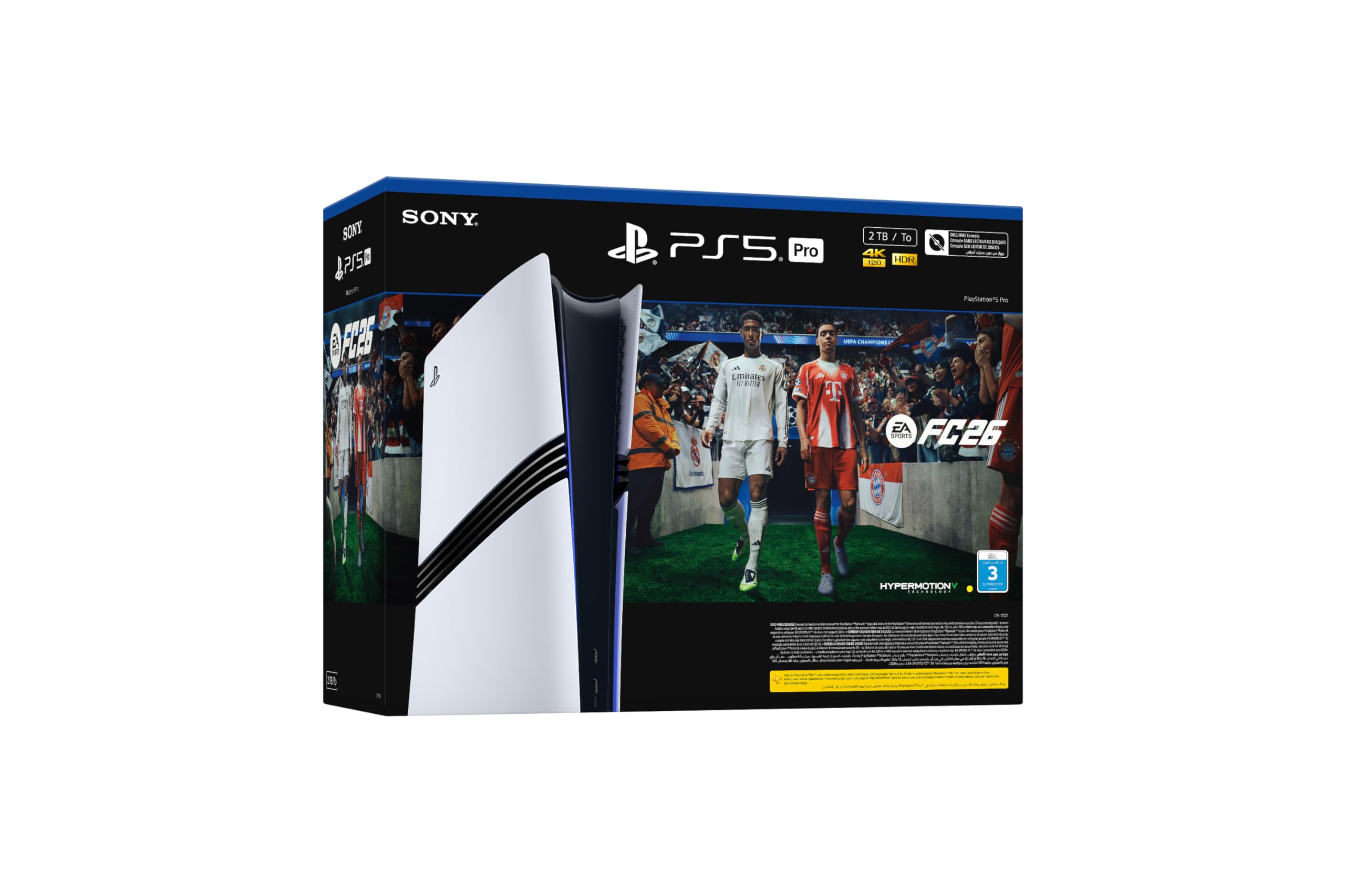 پلی‌استیشن 5 + نسخه محدود FC26 کنسول دیجیتال Pro - نسخه امارات‌متحده