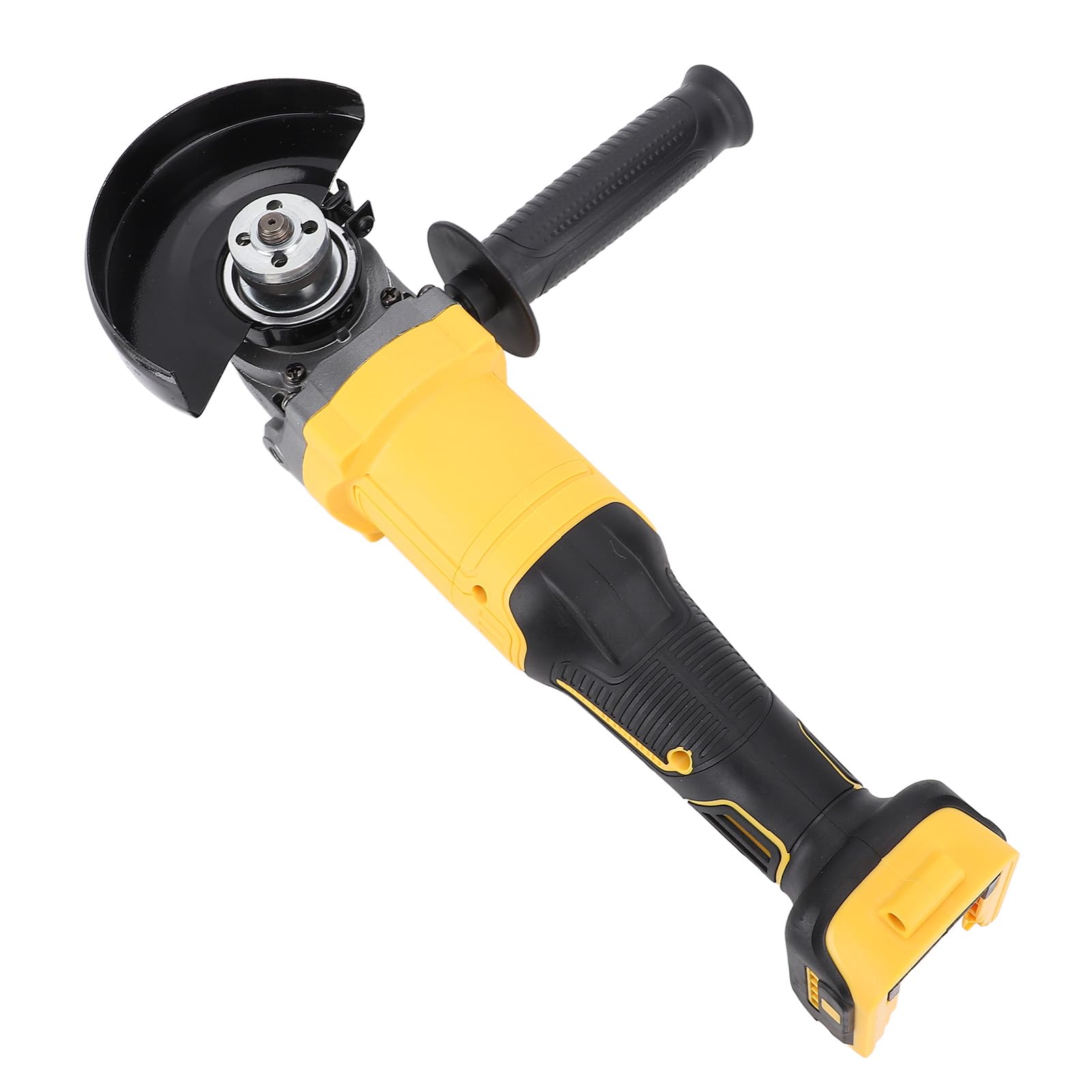 ASHATA Cordless Angle Grinder، دستگاه های سنگ زنی برقی قدرت 20 ولت، موتور بدون تراشه، 6600 دور در دقیقه 4 سرعت برش و پولیش، مناسب برای چرخ سنگ زنی به قطر 4.9 اینچ، با دسته کمکی قابل تنظیم