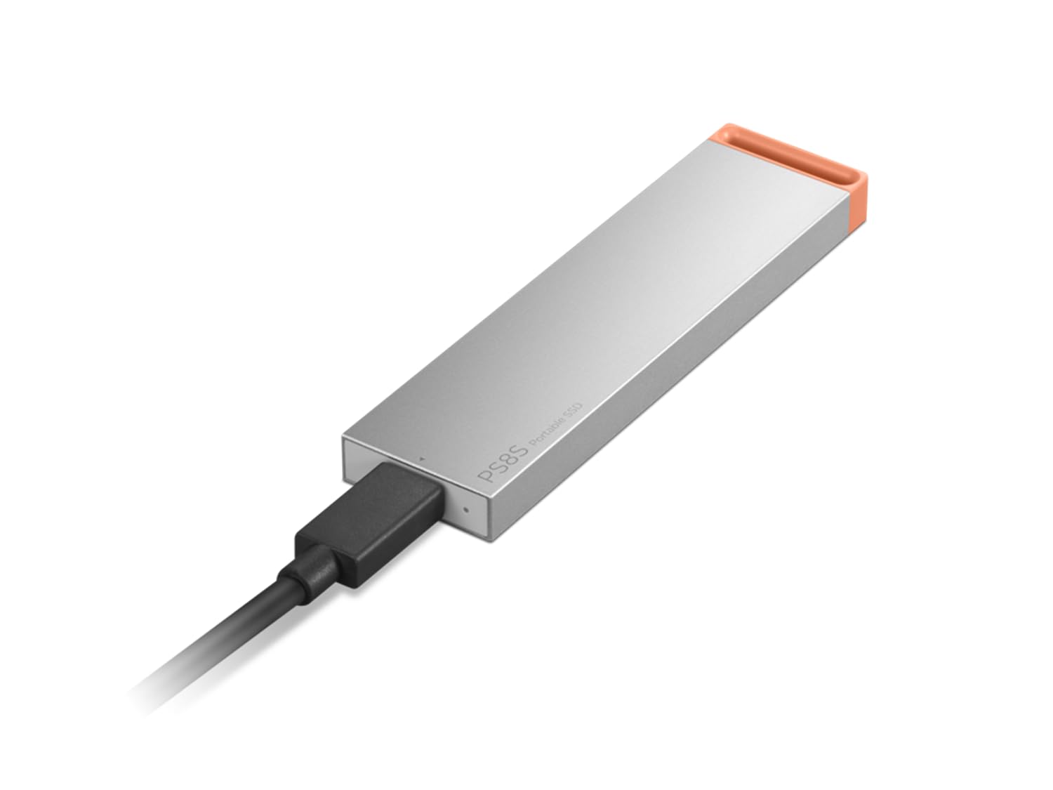 لنوو ۲ ترابایت PS8S USB ۳.۲ نسل ۲ نوع C حمل‌و‌نقل SSD قابل‌حمل از جنس آلیاژ فلزی تا ۱۰۵۰ مگابایت بر ثانیه خواندن و ۱۰۰۰ مگابایت بر ثانیه نوشتن