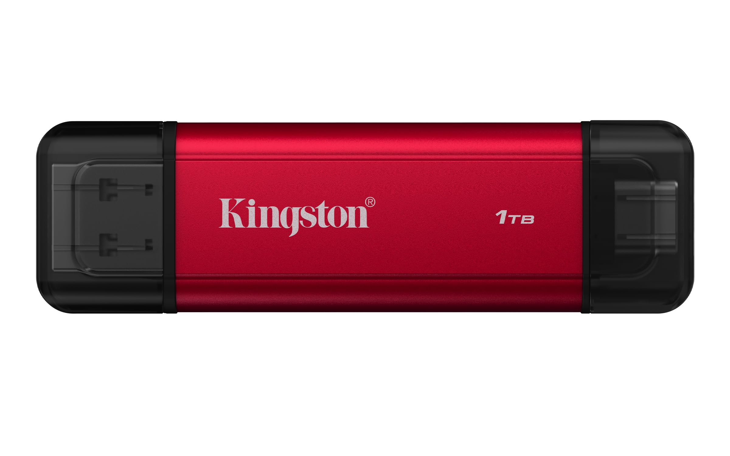 Kingston Dual Portable SSD 1TB با دو پورت USB-A/C تا 1050 مگابایت بر ثانیه USB 3.2 نسل 2 - SPSD/1TB