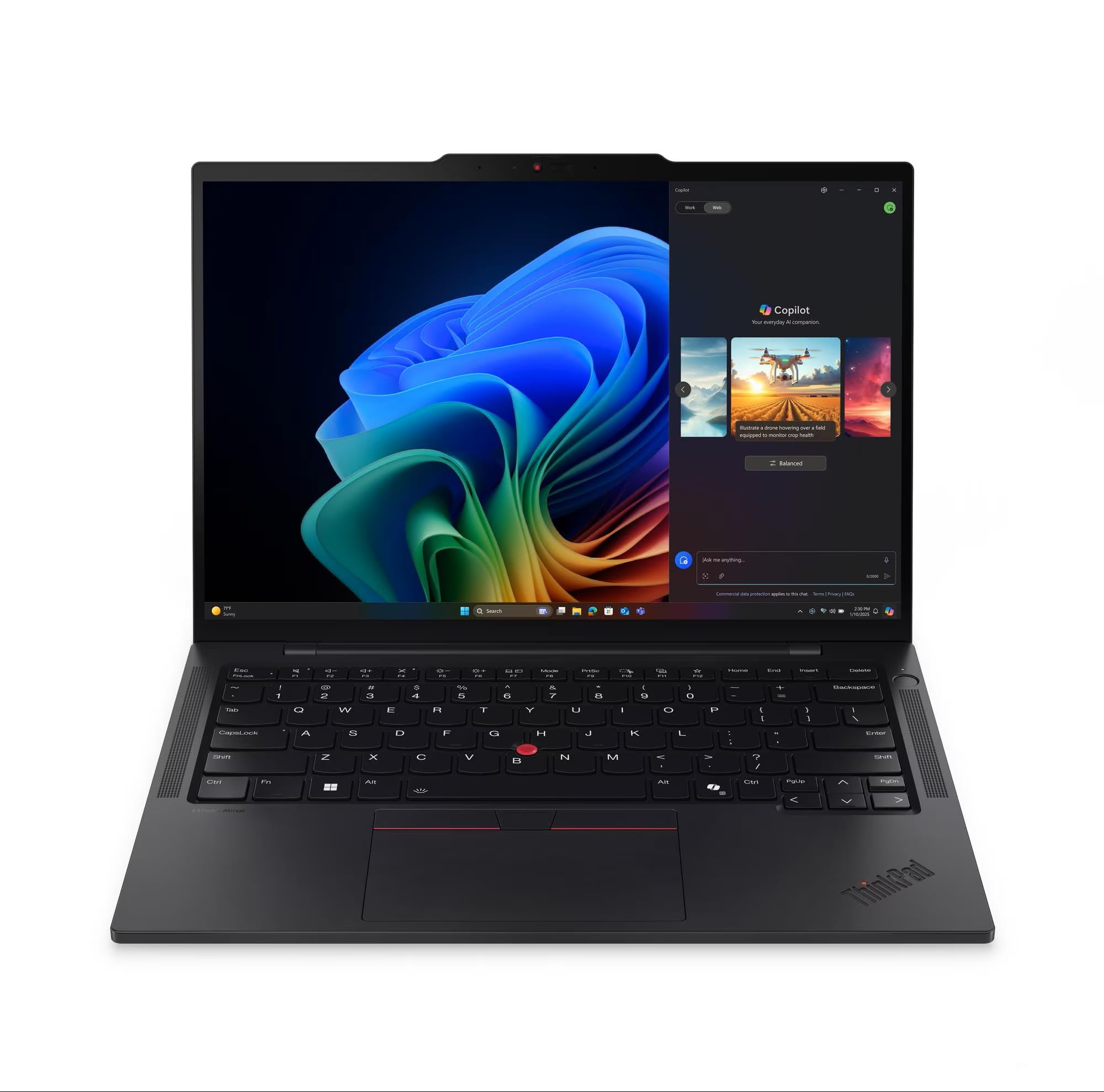 لپ تاپ Lenovo ThinkPad T14s نسل 6، دیسپلی IPS WUXGA ۱۴ اینچی، پردازنده اینتل کور آلترا 7 ۲۵۸وی، ۳۲ گیگابایت رم، ۱ ترابایت حافظه جامد، گرافیک اینتل آرک ۱۴۰وی، صفحه کلید با پشتیبانی از نور پس‌زمینه به زبان انگلیسی، ویندوز 11Pro، رنگ مشکی | ۲۱QX000LUS